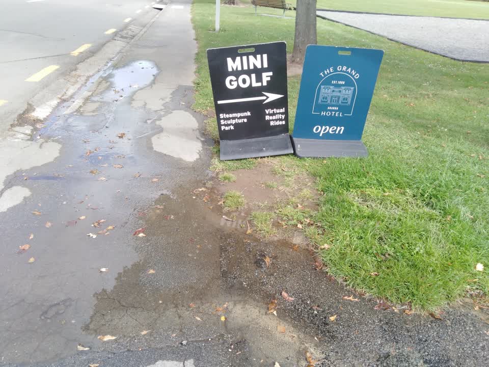 The photograph attached to this water leak report
