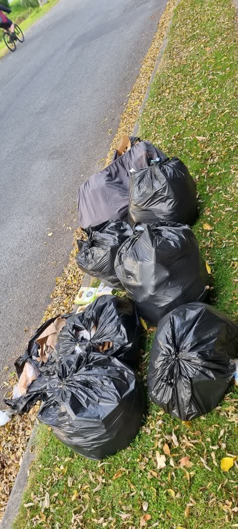Rubbish/Recycling, a report photo