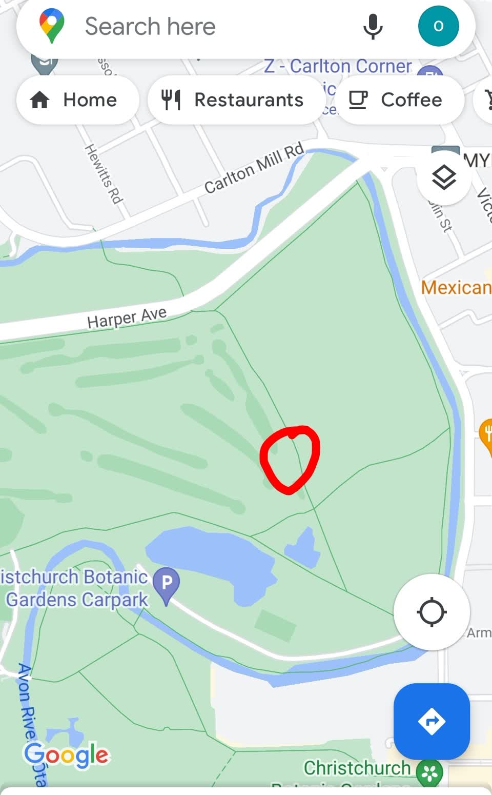 The photograph attached to this parks report