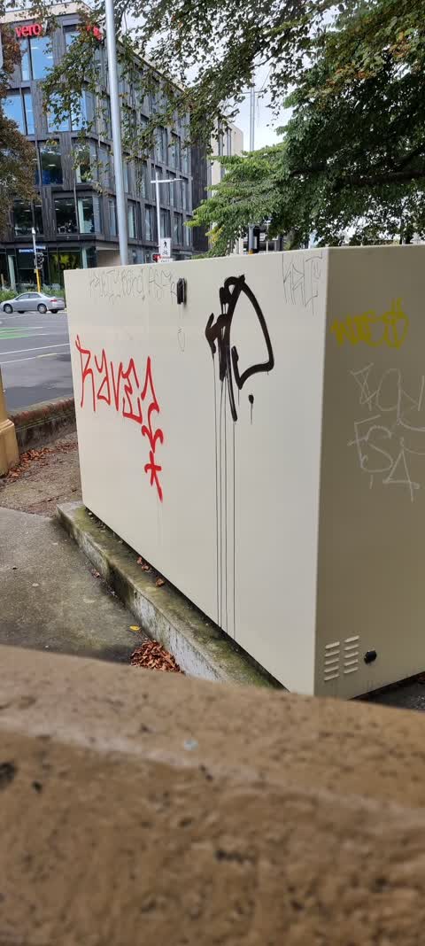 Graffiti, a report photo