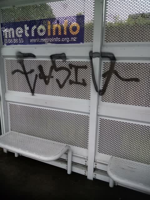 Graffiti, a report photo