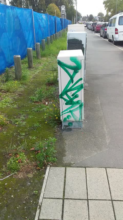 Graffiti, a report photo