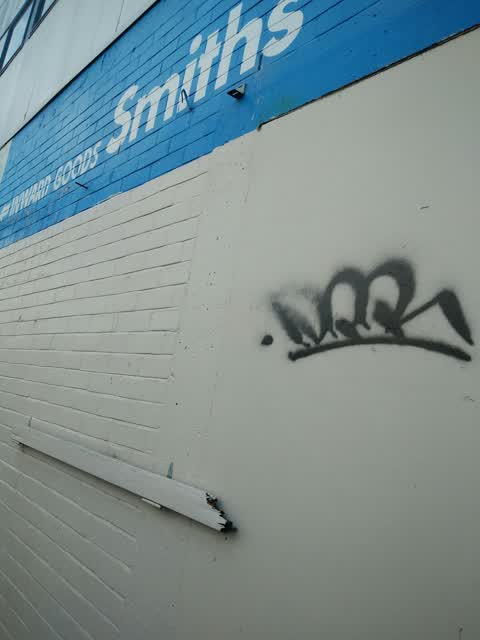 Graffiti, a report photo