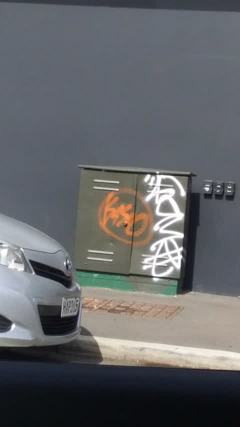 Graffiti, a report photo