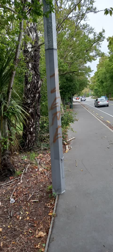 Graffiti, a report photo