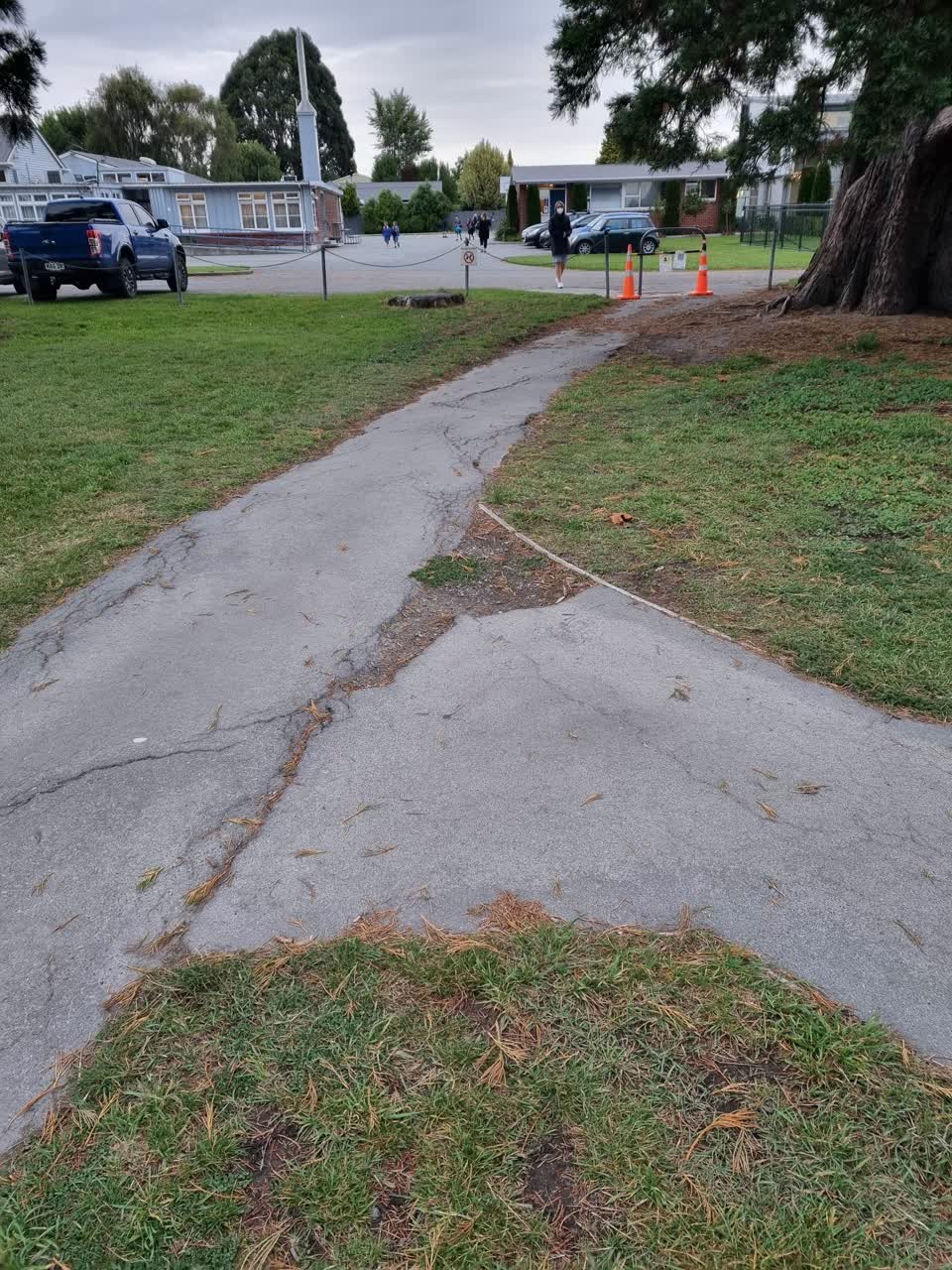 The photograph attached to this parks report