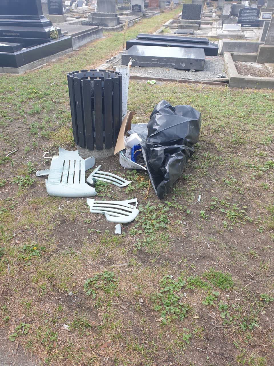 The photograph attached to this parks report