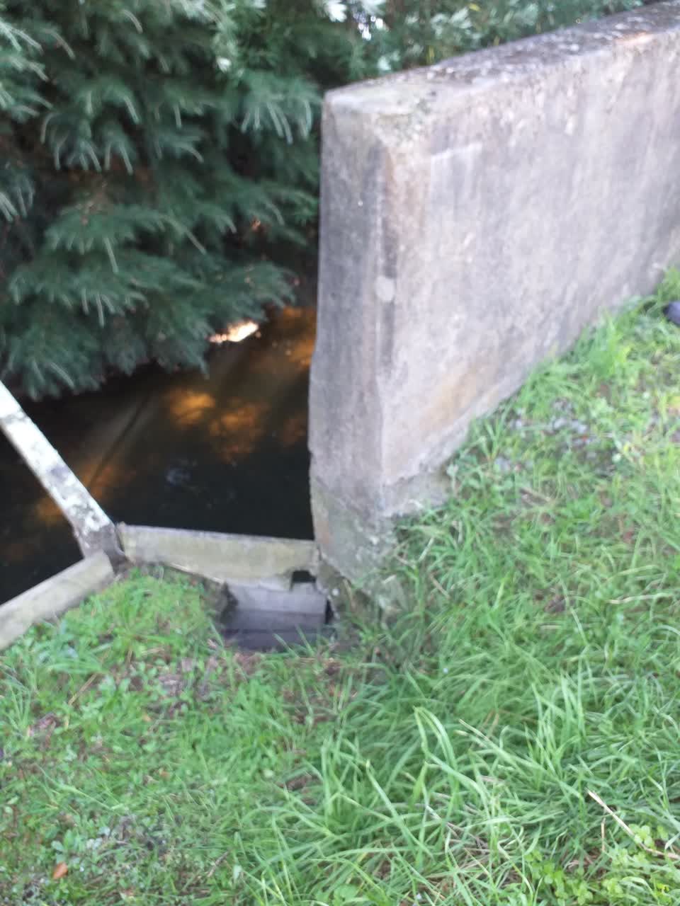 The photograph attached to this wastewater/stormwater report