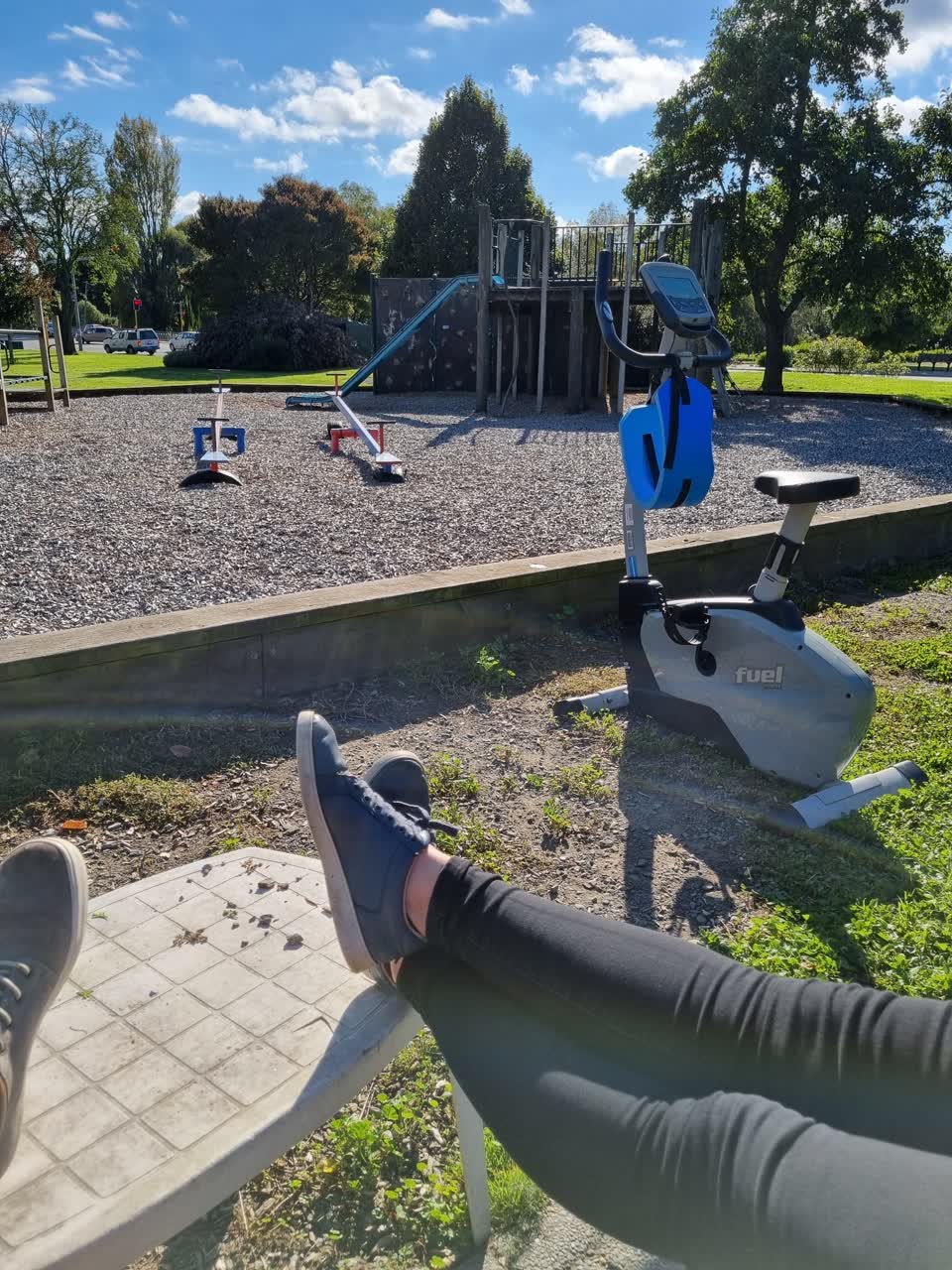 The photograph attached to this parks report