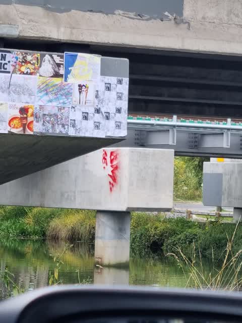 Graffiti, a report photo