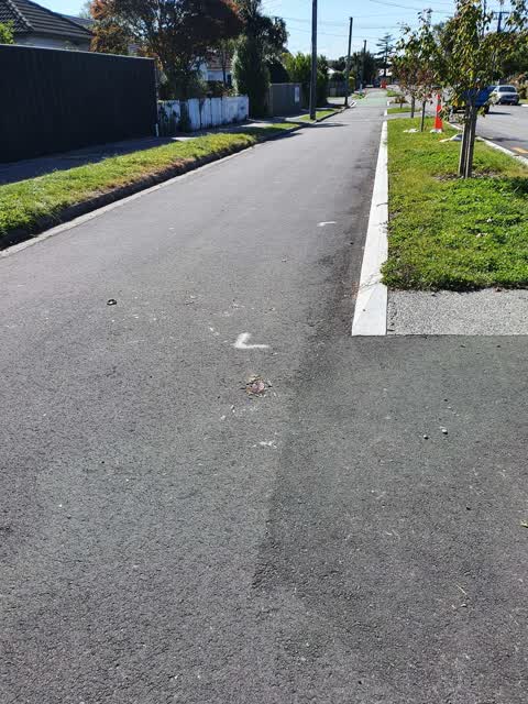 Roading/Streets, a report photo