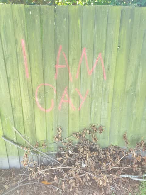 Graffiti, a report photo