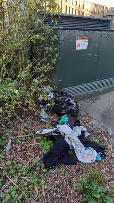 Rubbish/Recycling, a report photo