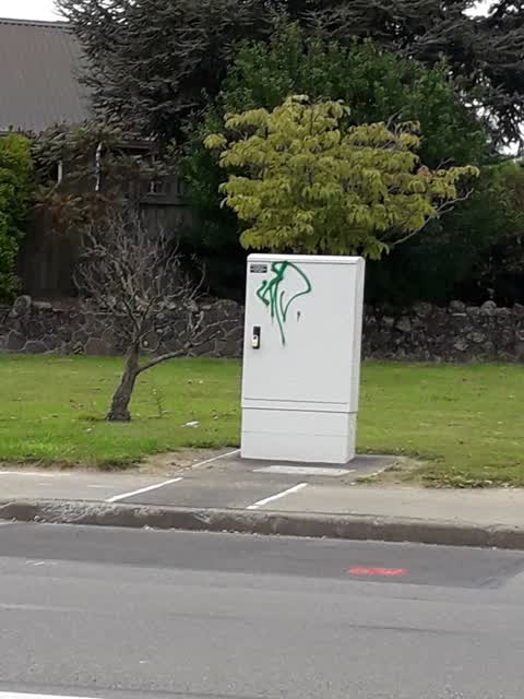 Graffiti, a report photo