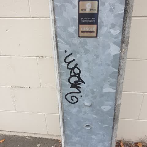 Graffiti, a report photo
