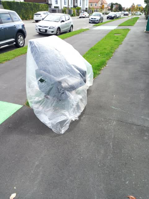 Rubbish/Recycling, a report photo