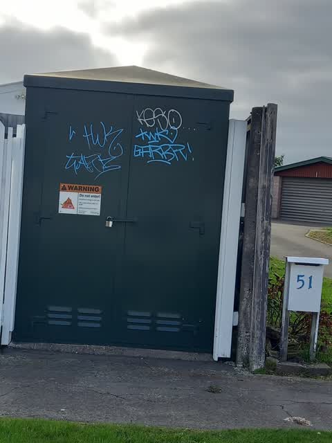 Graffiti, a report photo