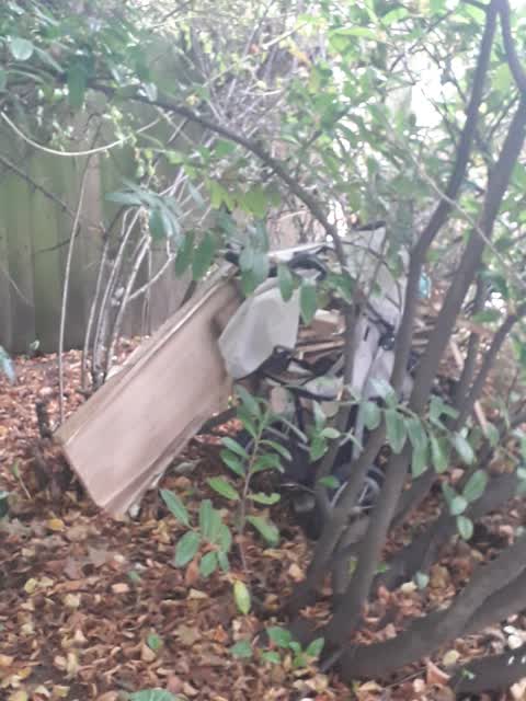 Rubbish/Recycling, a report photo