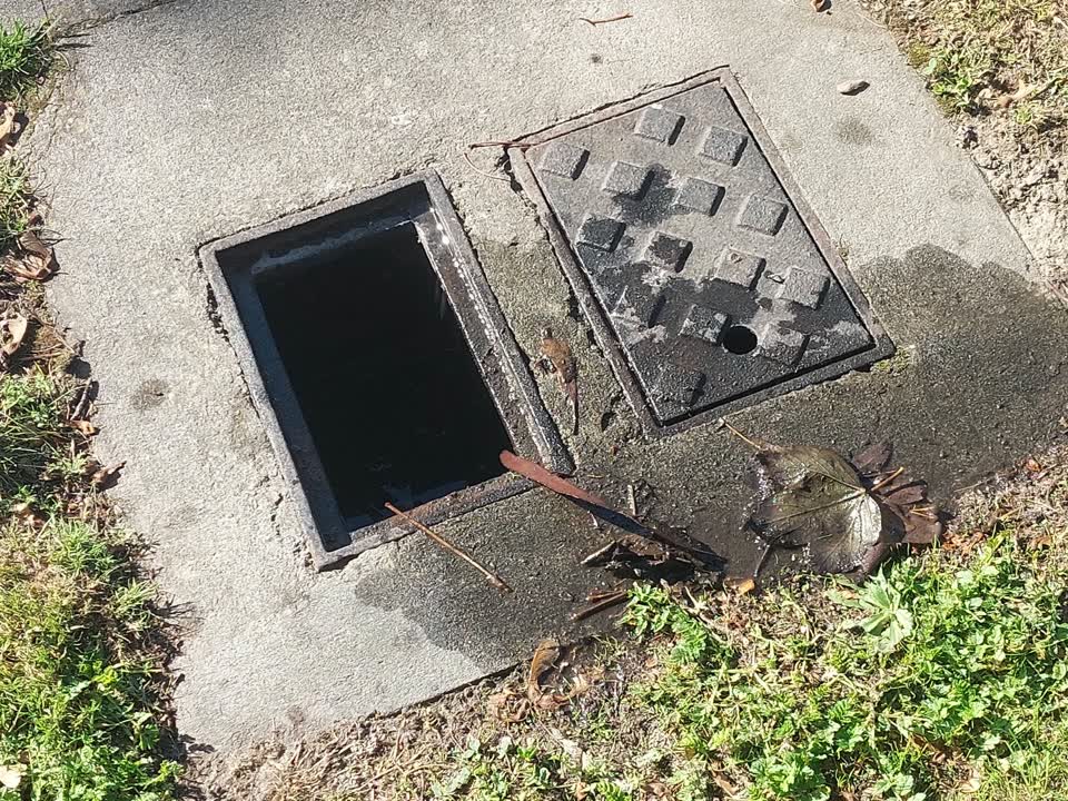 The photograph attached to this wastewater/stormwater report