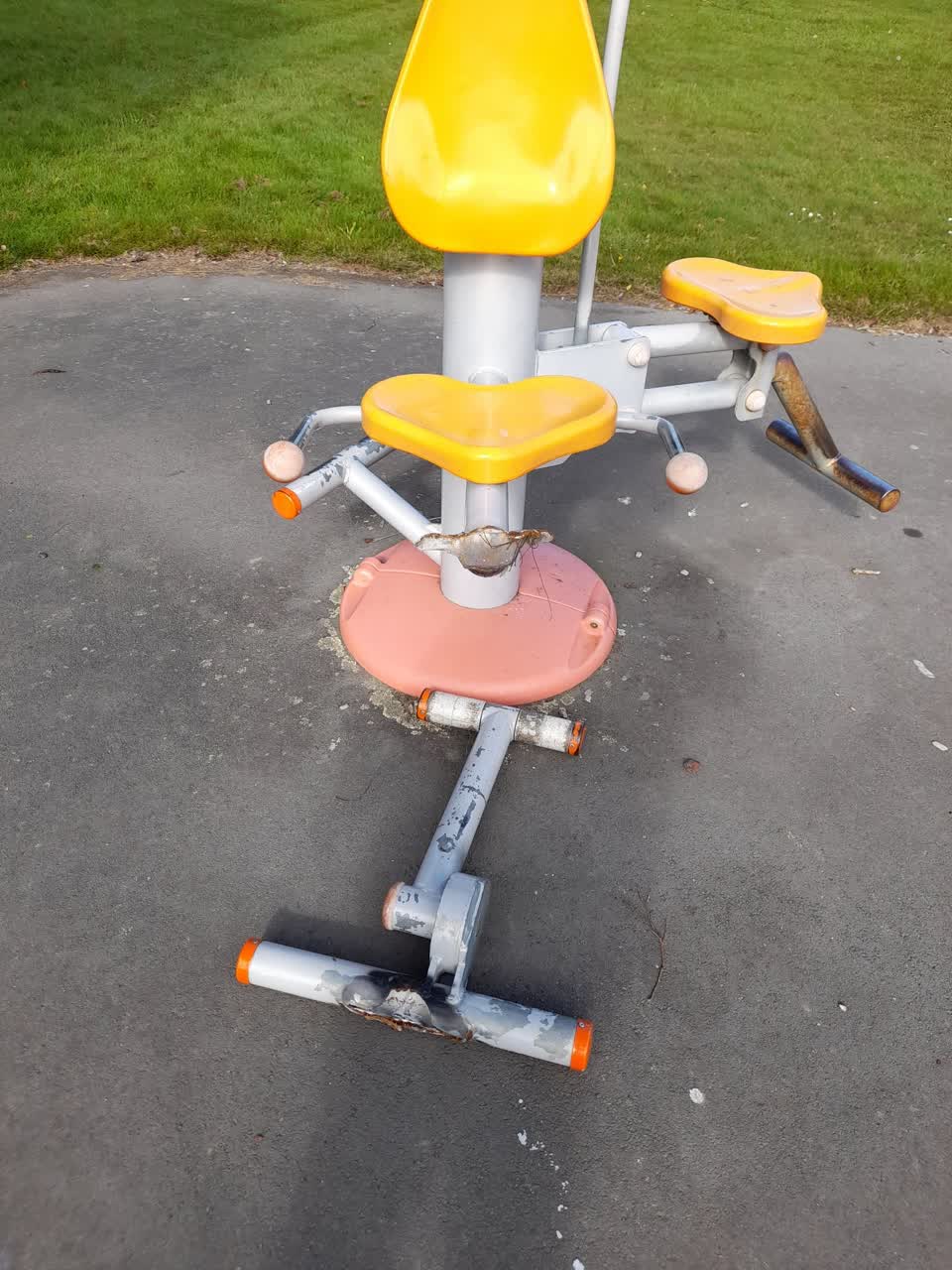 The photograph attached to this parks report
