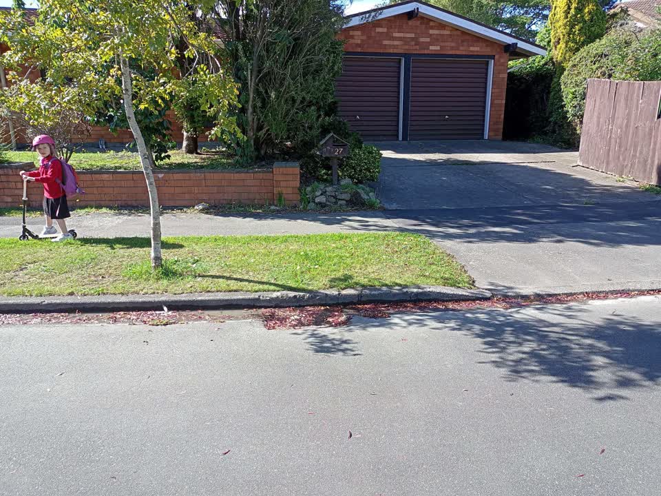 The photograph attached to this wastewater/stormwater report