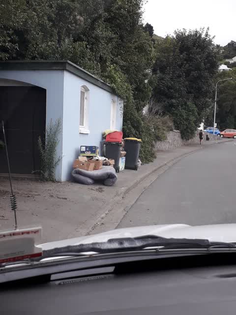 Rubbish/Recycling, a report photo