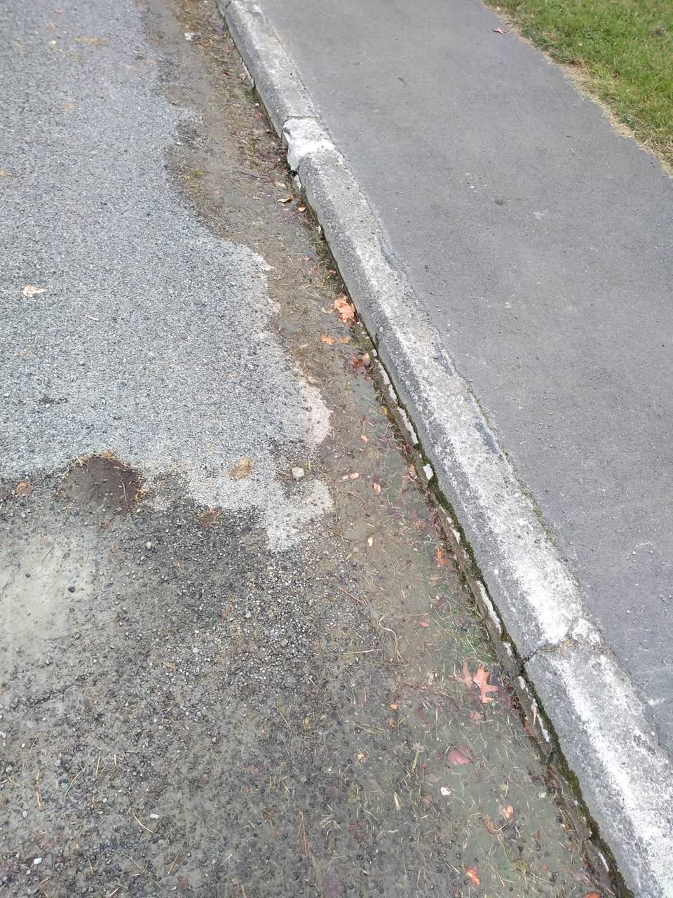 The photograph attached to this wastewater/stormwater report