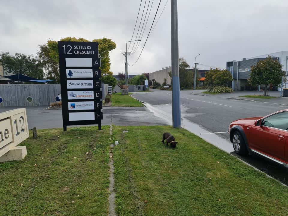 The photograph attached to this water leak report