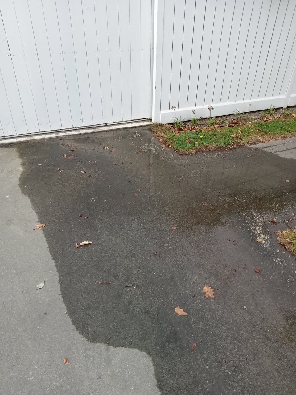 The photograph attached to this water supply report