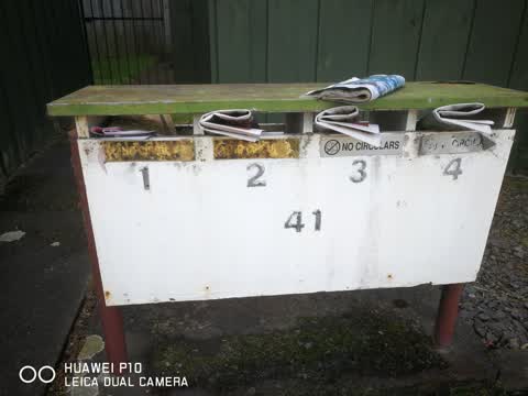 Rubbish/Recycling, a report photo