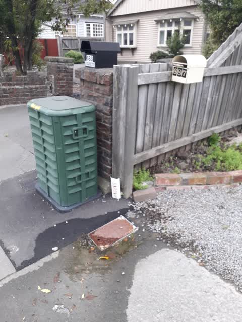 Water Leak, a report photo