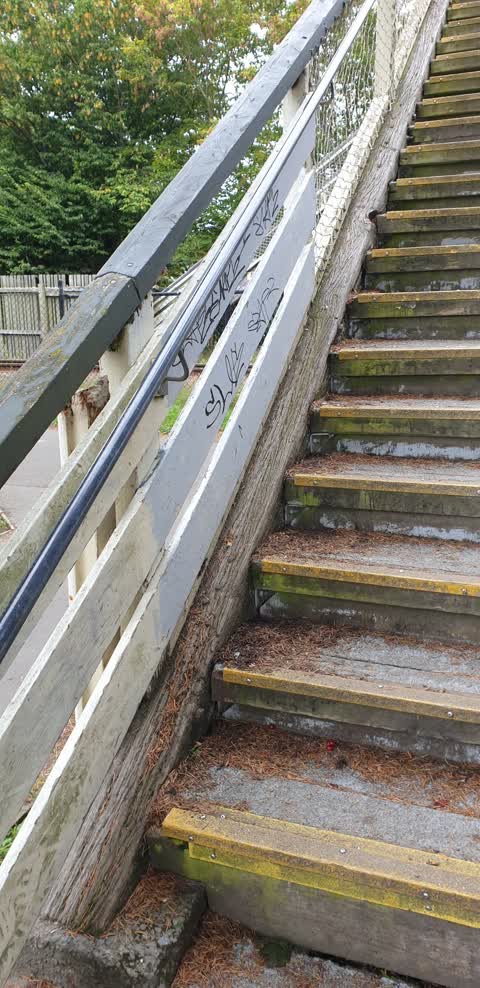 Graffiti, a report photo