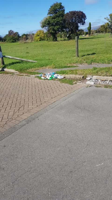 Rubbish/Recycling, a report photo