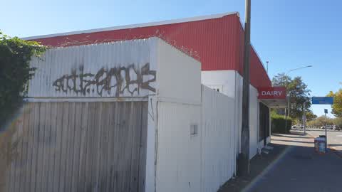 Graffiti, a report photo