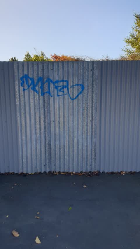 Graffiti, a report photo
