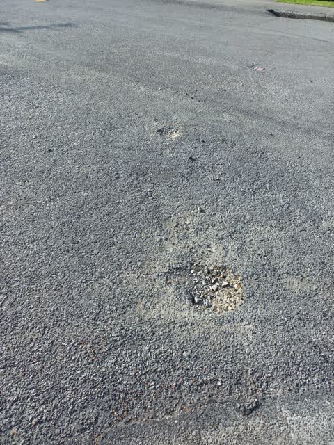 Roading/Streets, a report photo
