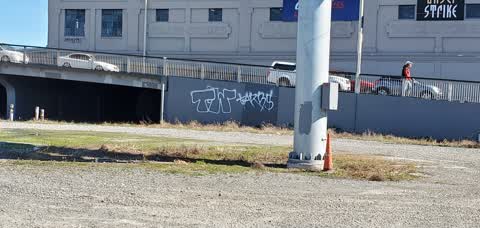 Graffiti, a report photo