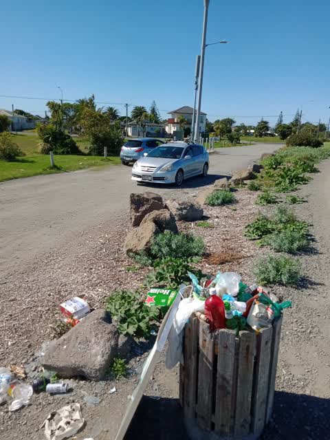 Rubbish/Recycling, a report photo