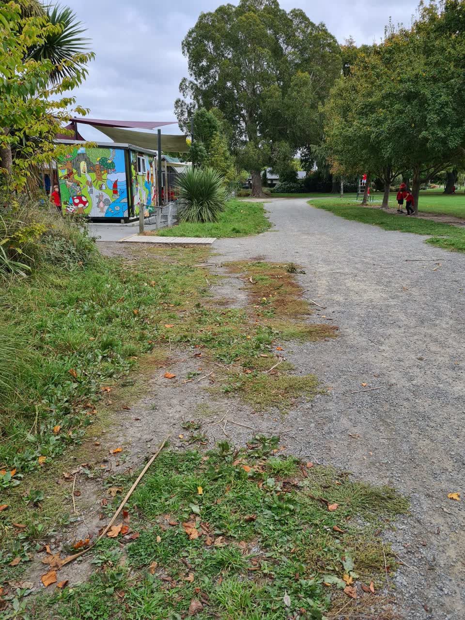 The photograph attached to this parks report