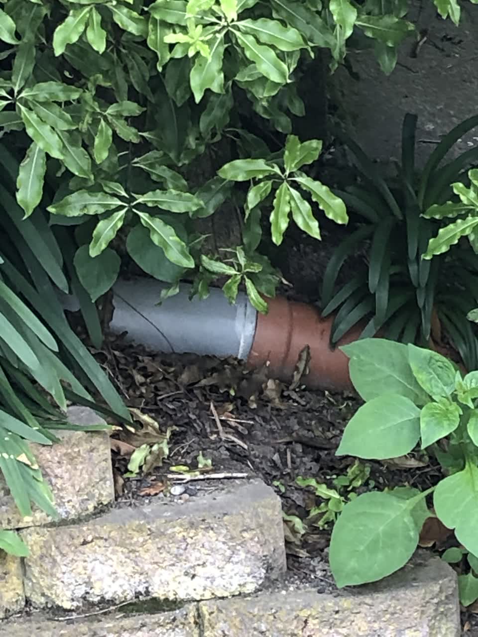 The photograph attached to this wastewater/stormwater report