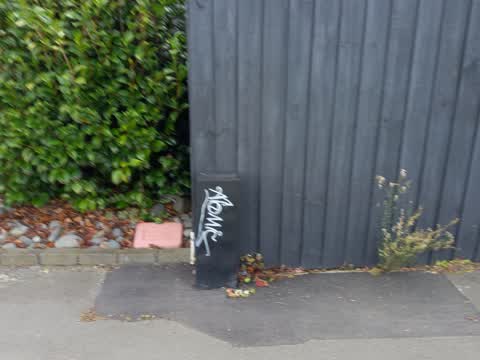Graffiti, a report photo