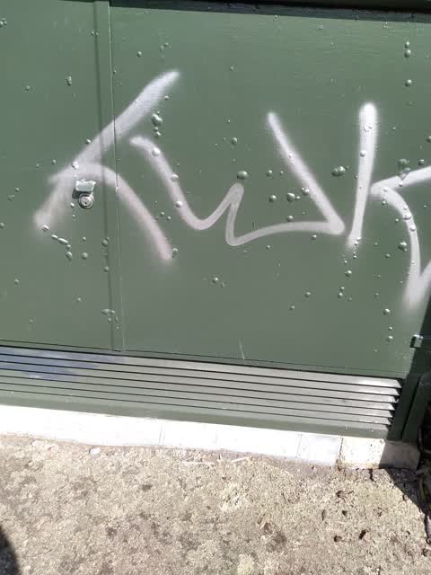 Graffiti — a report photo