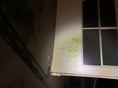 Graffiti, a report photo