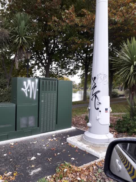 Graffiti, a report photo