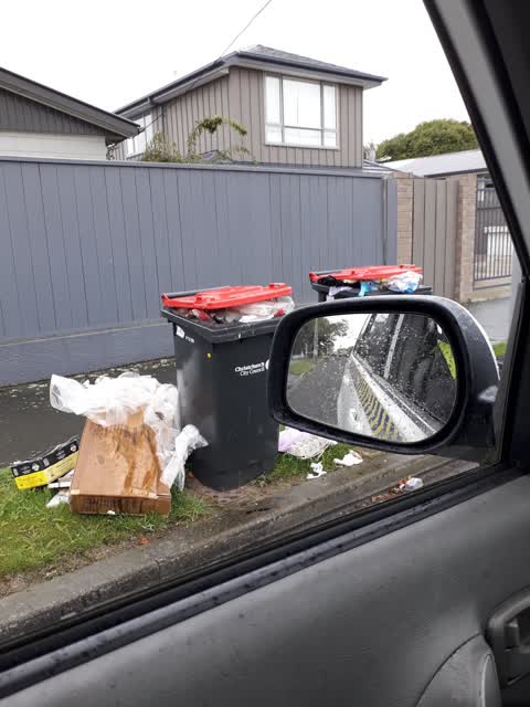 Rubbish/Recycling — a report photo