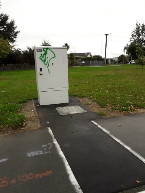 Graffiti, a report photo