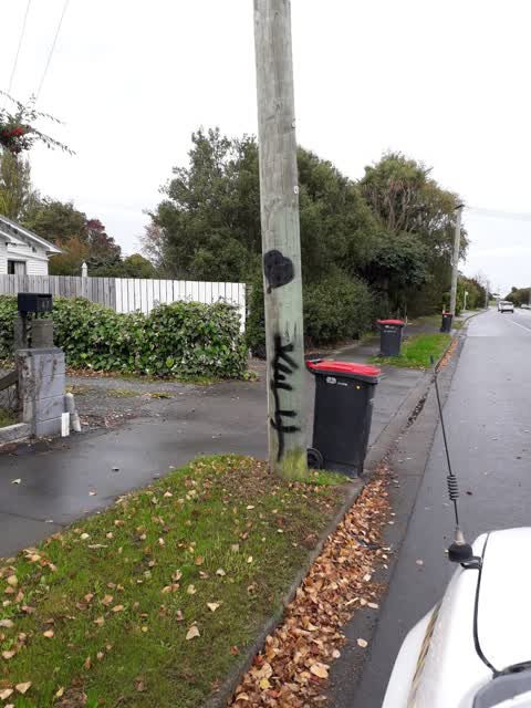 Graffiti, a report photo