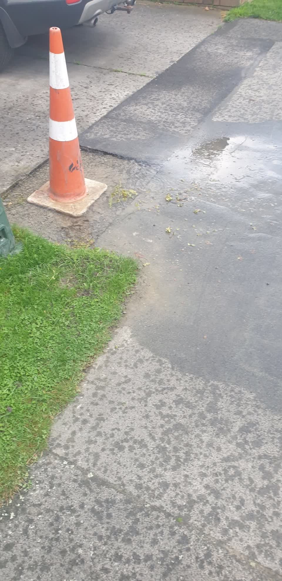 The photograph attached to this water supply report