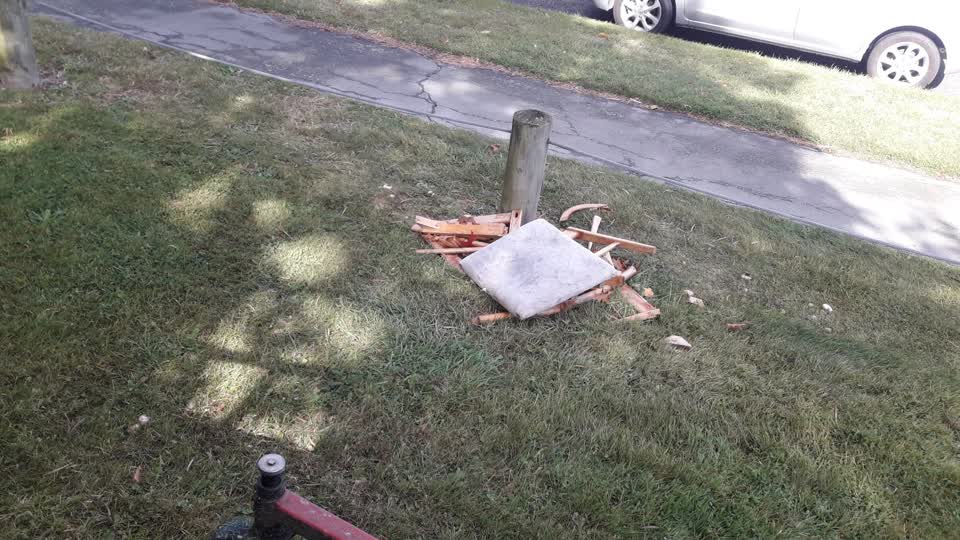 The photograph attached to this parks report
