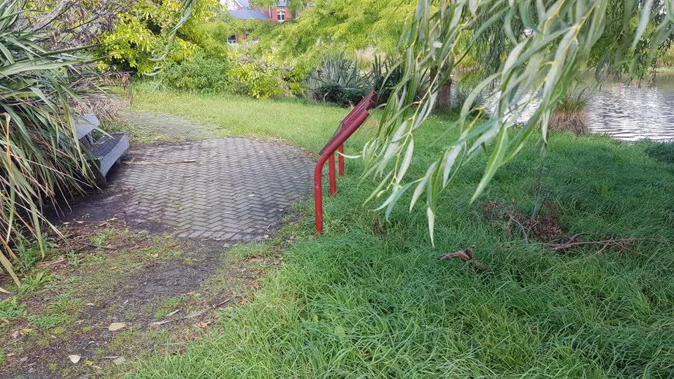 The photograph attached to this parks report